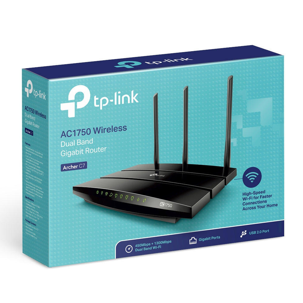 TP-Link Archer C7 AC1750 Wireless Dual Band Gigabit Router - Open Box