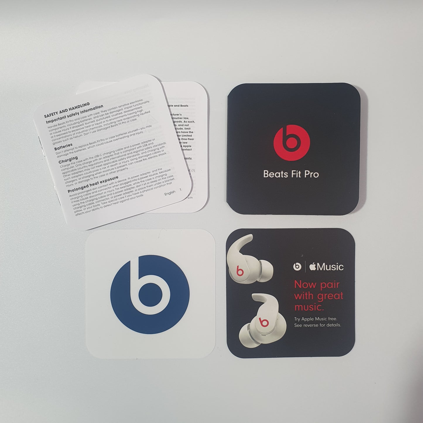 Beats Fit Pro True Wireless Noise Cancelling Earbuds - Tidal Blue - Open Box