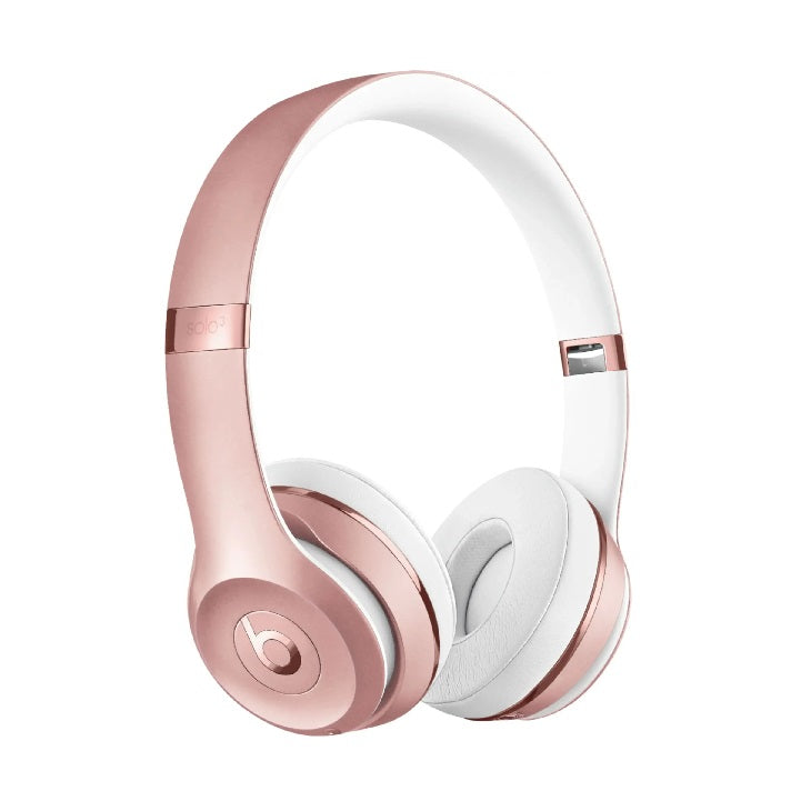Beats Solo³ Wireless On-Ear Headphones - Rose Gold- Open Box