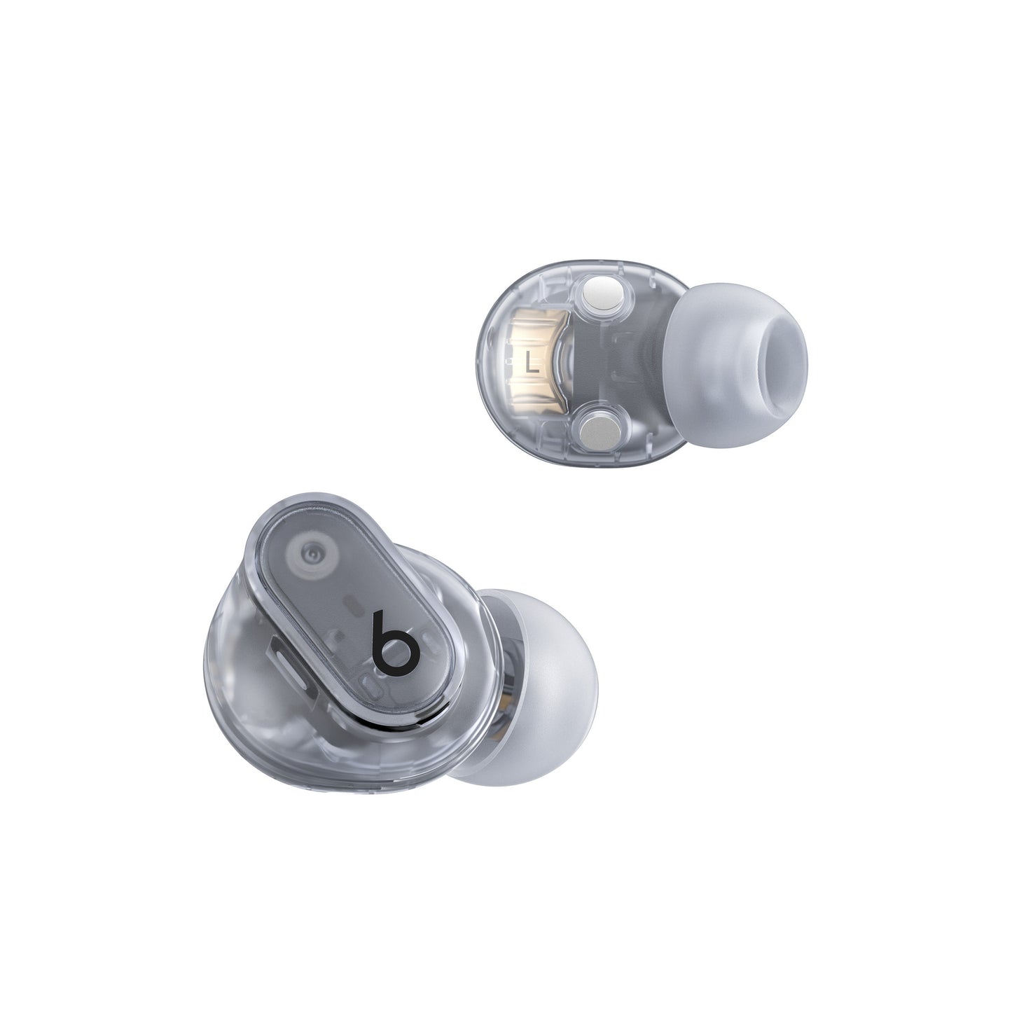 Beats Studio Buds+ True Wireless Noise Cancelling Earbuds - Transparent - Open Box