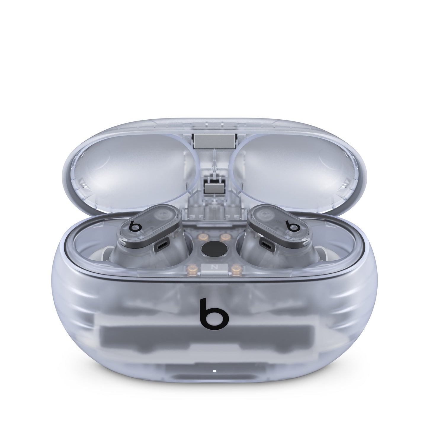 Beats Studio Buds+ True Wireless Noise Cancelling Earbuds - Transparent - Open Box