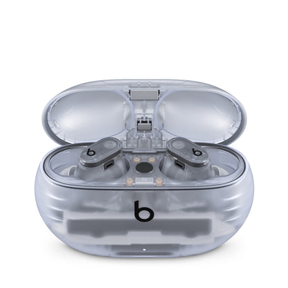 Beats Studio Buds+ True Wireless Noise Cancelling Earbuds - Transparent - Open Box