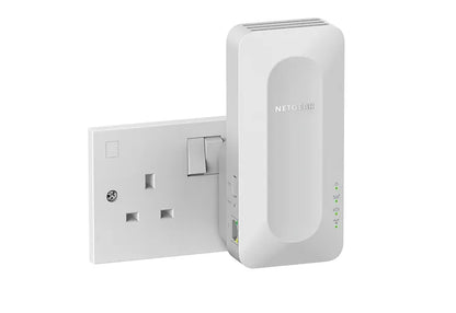 NETGEAR AX1600 4-Stream Mesh Wifi Range Extender - White - Open Box